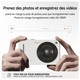 Appareil Photo Numérique 48 Mégapixels Autofocus Zoom Numérique 16x Écran IPS HD 2,4 Pouces Compact Portable en Blanc - www.y...