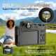 Caméscope Numérique Portable 4K 68 MP Avec Viseur DSLR Et Microphone Batterie 1200 mAh - www.yonis-shop.com