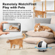Caméra Robot De Surveillance Pour Animaux Vidéo 1440P Interaction À Distance Mobilité À 360 Degrés Batterie 10000 mAh - www.y...
