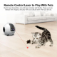 Caméra Robot De Surveillance Pour Animaux Vidéo 1440P Interaction À Distance Mobilité À 360 Degrés Batterie 10000 mAh - www.y...