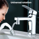 Extension De Robinet Orientable Anti Éclaboussures À Double Débit Bras Rotatif À 1080° Installation 22 24 mm - www.yonis-shop...