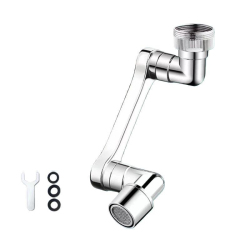 Aérateur Extensible De Robinet De Cuisine Rotatif À 1080° À 2 Modes Anti Éclaboussures Filetage 22/24 Mm