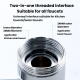 Aérateur Extensible De Robinet De Cuisine Rotatif À 1080° À 2 Modes Anti Éclaboussures Filetage 22/24 Mm - www.yonis-shop.com