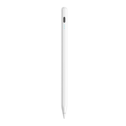 Stylet Capacitif Pour iPad Recharge Rapide USB-C Autonomie 10 Heures Fixation Magnétique 2 Pointes Incluses