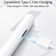 Stylet Capacitif Pour iPad Recharge Rapide USB-C Autonomie 10 Heures Fixation Magnétique 2 Pointes Incluses - www.yonis-shop.com