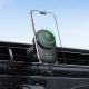Support Téléphone Voiture Pour Grille D’Aération Magnétique Rotatif Avec Charge Sans Fil Et Refroidissement À Air - www.yonis...