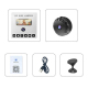 Caméra De Surveillance WiFi Mini 1080p Avec Vision Nocturne 10 m Audio 5 m Et Stockage TF Ou Cloud - www.yonis-shop.com