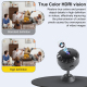 Caméra De Surveillance WiFi Mini 1080p Avec Vision Nocturne 10 m Audio 5 m Et Stockage TF Ou Cloud - www.yonis-shop.com