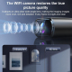 Mini Caméra De Surveillance WiFi 1080p Avec Vision Nocturne Infrarouge Détection De Mouvement Et Stockage Cloud Ou Carte TF -...