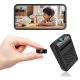 Caméra De Surveillance Miniature Ultra HD Avec Détection De Mouvement Notifications Push Et Vue Panoramique À 180° - www.yoni...