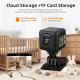 Mini Caméra De Surveillance Sans Fil Sur Batterie 1080p Avec Vision Nocturne Détection De Mouvement WiFi Angle 130° - www.yon...