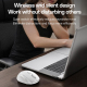 Souris Sans Fil 2,4 GHz De Bureau Silencieuse 6 Boutons 4 Niveaux De DPI Avec Repose Main Confortable - www.yonis-shop.com