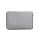 Housse Pour Ordinateur Portable 14 Pouces Et Tablette En Similicuir Suédé Déperlant Doublure Polaire Zippée Double Curseur