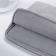 Housse Pour Ordinateur Portable 14 Pouces Et Tablette En Similicuir Suédé Déperlant Doublure Polaire Zippée Double Curseur - ...