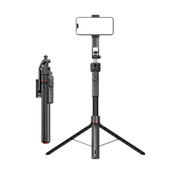 Trépied Perche Selfie Pour Smartphone Avec Suivi Automatique Du Visage Télécommande Gestuelle Hauteur 176 Cm