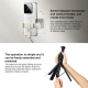 Perche À Selfie Bluetooth Avec Trépied Télescopique En Aluminium Extension 875 Mm Télécommande Sans Fil - www.yonis-shop.com