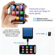 Lecteur MP3 Portable Bluetooth 5.0 Avec Haut Parleur Radio FM Écran Tactile Autonomie 20 Heures Extension MicroSD 128 Go - ww...