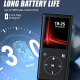 Lecteur MP3 Portable Tactile Bluetooth 5.0 Compact 30 Heures D’Autonomie - www.yonis-shop.com