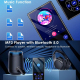 Lecteur MP3 Bluetooth 5.0 Écran Tactile Radio FM Enregistreur Vocal 32 Go Autonomie 30 Heures Écran 2,4 Pouces - www.yonis-sh...