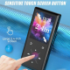 Lecteur MP3 Portable À Écran Tactile Bluetooth 5.0 Audio Haute Fidélité Radio FM 30 H 4 Go - www.yonis-shop.com