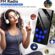 Lecteur MP3 MP4 Bluetooth Avec Haut Parleur Radio FM 4 Go Autonomie 20 Heures Et Écran Tactile - www.yonis-shop.com