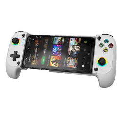 Manette De Jeu Sans Fil Rétractable Avec Joysticks Hall Effect Sans Drift Double Vibration Et Éclairage RGB - www.yonis-shop.com