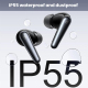 Écouteurs Sans Fil Intra-Auriculaires À Réduction De Bruit Active ANC 3.0 Bluetooth 5.4 Dolby Atmos IP55 - www.yonis-shop.com