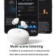 Écouteurs Bluetooth Pour Le Sommeil Avec Réduction De Bruit Et Blocage Des Ronflements Audio IA Et Suivi Du Sommeil - www.yon...