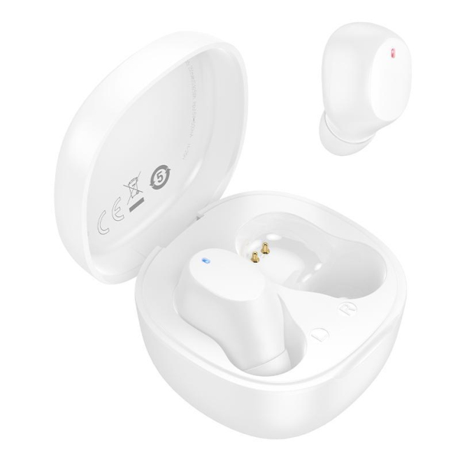 Écouteurs Sans Fil True Wireless Bluetooth 5.4 Autonomie 4 Heures Boîtier 250 mAh Poids Total 29 g Blanc - www.yonis-shop.com