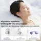Écouteurs Bluetooth Open Ear À Clip Pour Sport 12 Mm IP55 Appairage Multi Appareils Autonomie 7 À 28 Heures - www.yonis-shop.com