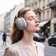Casque Audio Bluetooth Avec Réduction Active Du Bruit ANC Autonomie De 45 Heures Compatible Avec Application Bluetooth 6.0 - ...