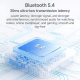 Écouteurs Sans Fil Bluetooth 2 En 1 À Clip Et Semi-Intra Bluetooth 5.4 Avec Réduction De Bruit ENC Pour Les Appels - www.yoni...