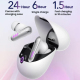 Écouteurs Gaming Sans Fil À Faible Latence 30 Ms Connexion 2 4 GHz Bluetooth 5 2 Autonomie 6 À 24 H IPX4 - www.yonis-shop.com