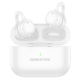 Écouteurs True Wireless À Clip Bluetooth 5.4 Autonomie 6 Heures Boîtier 300 mAh Design Pont En C Blanc - www.yonis-shop.com