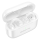 Écouteurs True Wireless À Clip Bluetooth 5.4 Autonomie 6 Heures Boîtier 300 mAh Design Pont En C Blanc - www.yonis-shop.com
