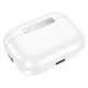 Écouteurs True Wireless À Clip Bluetooth 5.4 Autonomie 6 Heures Boîtier 300 mAh Design Pont En C Blanc - www.yonis-shop.com
