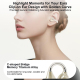 Écouteurs Bluetooth Sans Fil À Clip Pour Musique Et Appels Avec Réduction De Bruit Haut Parleur 12 Mm Et Autonomie De 6 Heure...