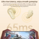Écouteurs Bluetooth Intra Auriculaires À Faible Latence Pour Gaming Avec Autonomie De 8 Heures Ergonomiques Et Confortables -...