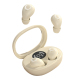 Écouteurs Intra Auriculaires Bluetooth Pour Dormir 2 G Ultra Compacts Confort Côté Réduction De Bruit ENC Autonomie 25 H Écran Digital