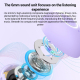 Écouteurs Intra Auriculaires Bluetooth Pour Dormir 2 G Ultra Compacts Confort Côté Réduction De Bruit ENC Autonomie 25 H Écra...