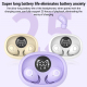 Écouteurs Intra Auriculaires Bluetooth Pour Dormir 2 G Ultra Compacts Confort Côté Réduction De Bruit ENC Autonomie 25 H Écra...