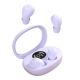 Écouteurs Intra Auriculaires Bluetooth Pour Dormir 2 G Ultra Compacts Confort Côté Réduction De Bruit ENC Autonomie 25 H Écra...