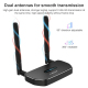 Système De Présentation Sans Fil 4K Pour Réunions Avec HDMI VGA Double Mode Et Connexion Multi Émetteurs - www.yonis-shop.com