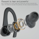 Écouteurs Bluetooth Sport Sans Fil Avec Contour D’Oreille Anti Chute IPX4 21 Heures D’Autonomie Et Utilisation Indépendante -...
