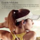 Écouteurs Bluetooth Sport Sans Fil Avec Contour D’Oreille Anti Chute IPX4 21 Heures D’Autonomie Et Utilisation Indépendante -...