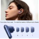 Écouteurs Bluetooth Sans Fil Intra Auriculaires À Réduction De Bruit Intelligente LDAC 6 Microphones Pour Appels Clairs - www...