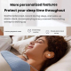 Écouteurs Sans Fil Pour Dormir Confortables Sur Le Côté Masquage Intelligent Des Bruits Bluetooth 5.3 Autonomie Jusqu’à 80 He...