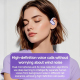 Écouteurs Bluetooth Sans Fil À Crochet Auriculaire Pour Appels Réduction Du Bruit Faible Latence Autonomie 3 À 4 Heures USB-C...