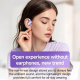 Écouteurs Bluetooth Sans Fil À Crochet Auriculaire Pour Appels Réduction Du Bruit Faible Latence Autonomie 3 À 4 Heures USB-C...