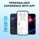 Écouteurs Sans Fil Bluetooth 5.4 Pour La Musique Confortables Son Stéréo Faible Latence Boîtier De Charge 320 mAh - www.yonis...